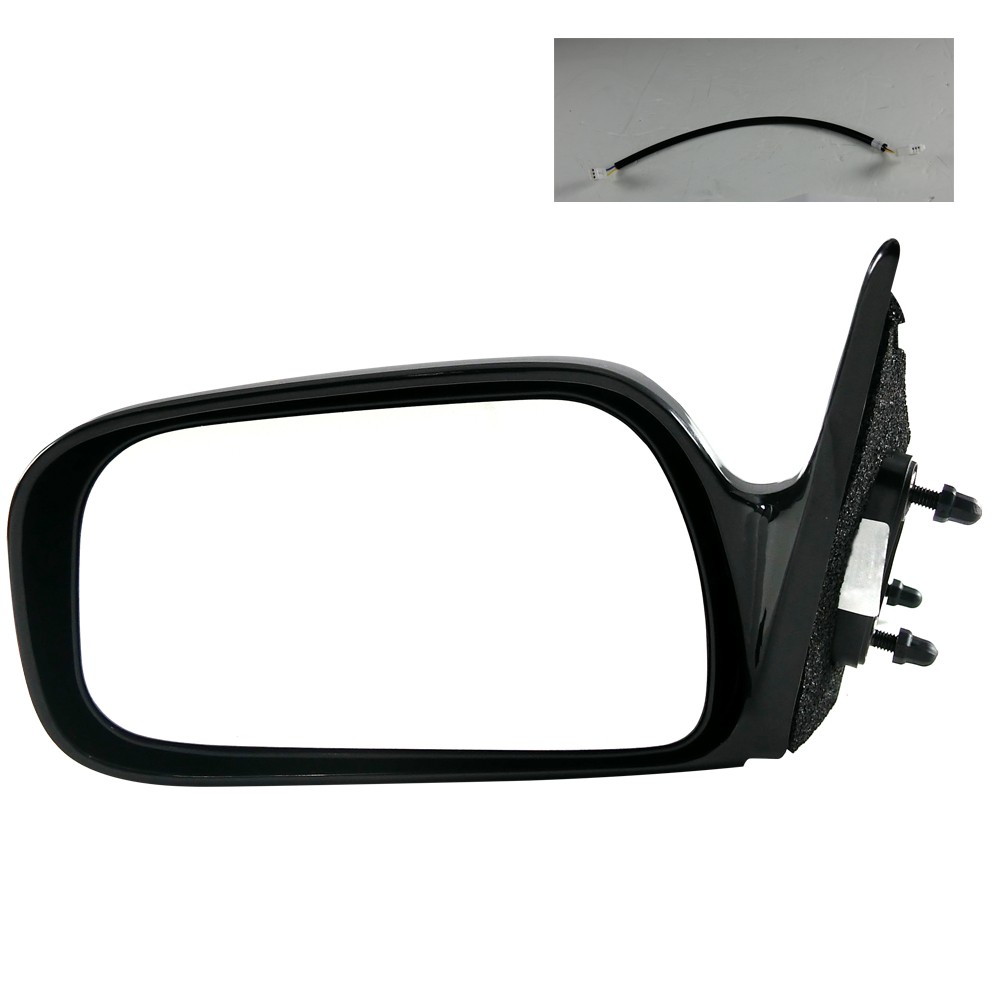 Left Driver Side Power Non Heated Mirror Assembly For 9701 Toyota
